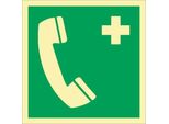 Segnale Di Fuga Asr A1.3/DIN En Iso 7010/DIN 67510 L148Xl148Mm Telefono Di Emergenza Ku.