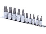 Ks Tools Set Di Bussole Da 1/4"+3/8"" Torxplus 10 Pz. IP10-IP60 - 911.3140"