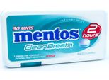 Mentos Clean Breath Pastiglie 21G Menta Intensa Caramelle Alla Menta Piperita