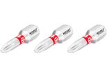 Bit 2215N-PH1/3 ∙ 1/4 Di Pollice (6,3 Mm) Esagono Pieno ∙ Profilo Phillips Ph ∙ 3 Pezzi ∙ Sw PH1