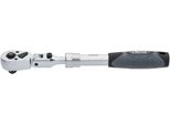 Vigor V6638N Cricchetto Reversibile Con Snodo Telescopico ∙Quadro Solido Da 3/8 Di Pollice (10 Mm) ∙ 350 Mm