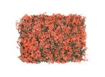 Vidaxl Schermo A Foglie D'acero Artificiale 24 Pz. Rosso Chiaro 40X60 Cm