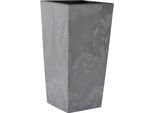 Fioriere Siena Garden Nizza Stone Grigio Effetto Cemento, 40 X 75 Cm