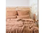 Biancheria Da Letto In Mussola Blumtal 135X200 Cm In Set Da 4 - 2X Copripiumino 135 X 200 + 2X Federa 40X80 Rame