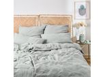 Biancheria Da Letto In Mussola Blumtal 135X200 Cm In Set Da 4 - 2X Copripiumino 135 X 200 + 2X Federa 40X80 Blu