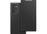 Akashi, Custodia Per Samsung Galaxy S22 Ultra Card Holder Video Stand, Nero