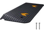 Succebuy Rampa Di Soglia In Gomma, Altezza 5,1 Cm, Portata 14000 Kg, Rampa In Gomma Riciclata Antiscivolo Per Porte, Sedie A Rotelle E Scooter