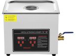 Succebuy Pulitore Ad Ultrasuoni 10 L Con Timer Digitale E Riscaldamento, Macchina Professionale In Acciaio Inox Per La Pulizia Di Gioielli, Occhiali, Orologi, Piccoli Pezzi, Schede Elettroniche