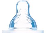 Mam Tettarella Anatomica - Flow X Fast - Silicone - Set Di 2 - Trasparente - 6 Mesi + Non Applicabile.