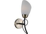 Italux Cristina Lampada Da Parete Stilizzata Nera WL-6706-1