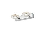 Italux Harmony Lampada Da Parete Led Moderna Cromo MB1225/2
