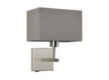 Italux Norte Lampada Da Parete A Led Moderna In Nichel WL-1122-1-A-SN-RC-GR