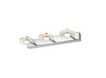 Italux Harmony Lampada Da Parete Led Moderna Cromo MB1225/3