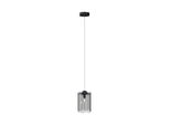 Nira Lampada A Sospensione In Vetro Nero 1Xe14 Zuma Line MD3523-1-EBCN