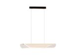 Lampada A Sospensione Moderna Di Design Per Soggiorno, Sala Da Pranzo, Sopra Il Tavolo, Led Trasparente Di Colore Caldo 32W Casel Italux