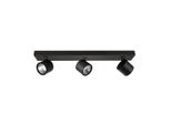 Italux Boniva Lampada Da Soffitto Led Moderna Nera SPL-2854-3B-BL