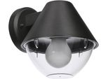 Lampada Da Parete Per Esterni Cono Nero 1Xe27 40W Hendera Candellux