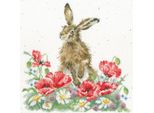 Confezione Da Ricamo A Punto Croce Bothy Threads "Campo Di Fiori"", Schema Contato, XHD143, 26X26Cm"