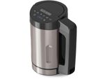 BLACK + DECKER Küchenmaschine Suppenbereiter BXSM1000E/ ES9250090B, schwarz (silber, schwarz), B:19,2cm H:31,5cm T:25,4cm, Küchenmaschinen