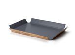 Continenta Gmbh Rutschfestes Tablett, Grau 41X29,5X4Cm 2921
