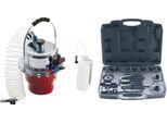 Bgs Technic Set Di Spurgo Per Freni Ad Aria Compressa E Adattatore, 9783, 17 Pezzi
