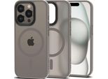 Tech-Protect Magmat Magsafe Iphone 15 Pro Titanio Opaco