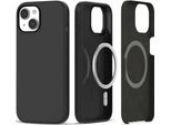 Tech-Protect Silicone Magsafe Iphone 15 Nero Opaco