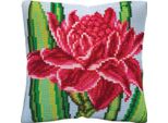 Confezione Di Cuscini Da Ricamo A Punto Croce Cda "Lotus"", Stampati, 40X40Cm"