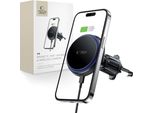 Tech-Protect MM15W-V4 Supporto Auto Per Telefono Con Caricatore Induttivo Magsafe 15W Per Griglia Parabrezza - Nero