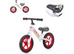 Chipolino Balance Bike Zippy 12 Pollici Sedile Regolabile In Altezza, Manopole Antiscivolo Rosso