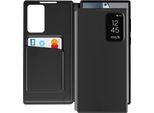 Avizar, Cover Per Samsung Galaxy S24 Ultra Con Sportello Per Schede, Nero