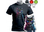 Modelli Di Magliette Da Uomo Da Scegliere - Gatto Animale Carino - Xl