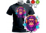 Maglietta Uomo Choice Patterns - Monkey Gorilla Banana - 3Xl
