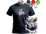 Modelli Di T-Shirt Da Uomo Tra Cui Scegliere - Rinoceronte Cinghiale Cornuto - 3Xl