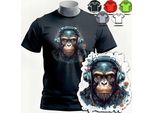 Magliette Da Uomo A Scelta - Scimmia Gorilla Banana - Xs