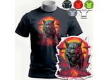 Modelli Di Magliette Da Uomo Tra Cui Scegliere - Alpha Sigma Gift Wolf - Xs