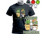 Maglietta Uomo Choice Patterns - A Volte Esagero Con I Fiori - Xl