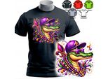 Maglietta Da Uomo Choice Patterns - Crocodile Raper - Xl