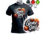 Maglietta Da Uomo Choice Patterns - Basketball Game Day - Xl