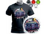 Maglietta Da Uomo Choice Patterns - Music Is My Jam - 3Xl