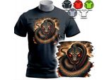 Maglietta Da Uomo Choice Patterns - Serpente Rettile - Xl