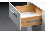 Estrazione Parziale Ka 270 Sta Zincato L.350Mm 12Kg Lunghezza Cassetto 230-350Mm Hettich