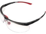 Occhiali Di Sicurezza Adaptec En 166-1FT Aste Nere/Rosse, Lenti Chiare Honeywell