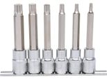 Ks Tools 1/2" Chromeplus Set Di Bussole Xzn Lungo 6 Pezzi M5-M14 - 918.1358"