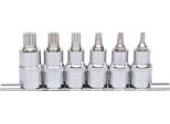 Ks Tools 1/2" Chromeplus Set Di Bussole Xzn 6 Pz. M5-M14 - 918.1349"