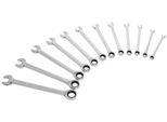 Kraftwerk Kra 3400-54 Set Di Chiavi Combinate A Cricchetto Clickraft, 12 Pezzi, 8-19 Mm