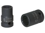 Ks Tools 3/8" Presa Elettrica A 12 Punte Corta 6 Mm - 515.1563"