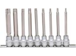 Ks Tools Set Di Bussole Da 3/8" Tx Lungo 9 Pezzi T20-T60 911.1550"