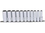 Ks Tools 3/8" Chromeplus Set Di 12 Bussole Lunghe 11 Pezzi 8-19 Mm 918"