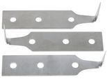 Ks Tools Set Di Lame Per Estrattore In Acciaio Inox, Lunghezza Lama 38 Mm, 3 Pezzi - 140.2357